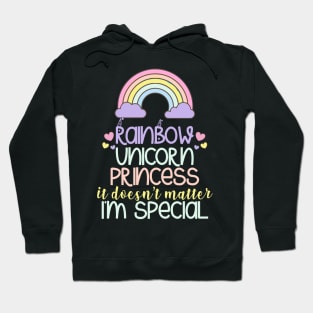 Rainbow Unicorn Quote Hoodie